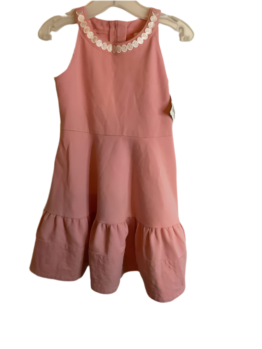 Janie and Jack (A) Pink Toddler Size 5 CasualDress