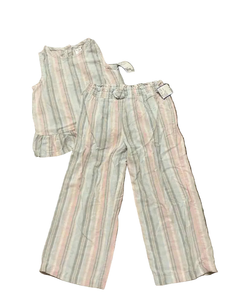 Carters (C) Pinstripe Toddler Size 5T Girl's 2PCCasual