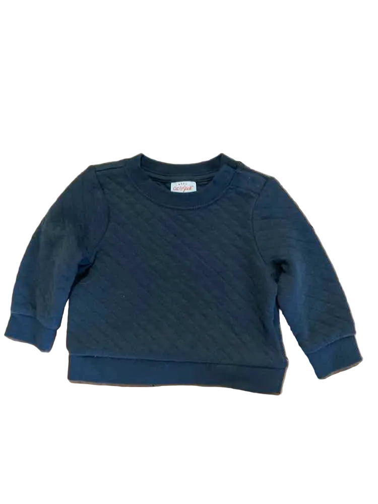 Cat and Jack (D) Gray Infant Size 3-6 MO Boy's Sweatshirt