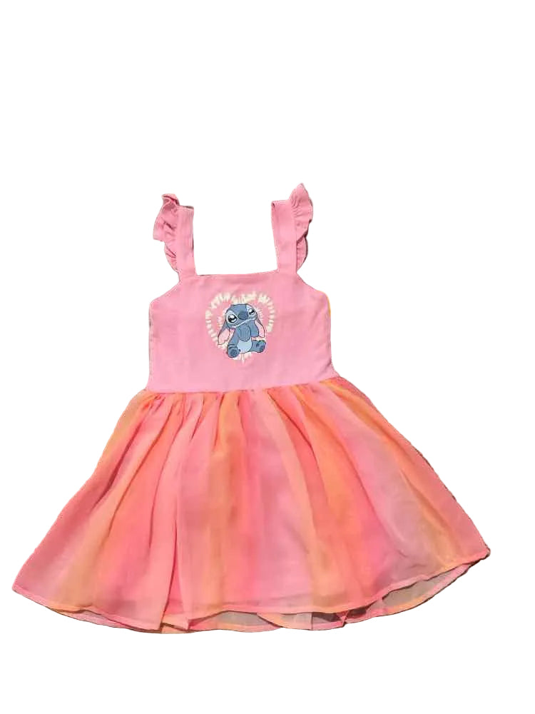 Disney (B) Pink Toddler Size 4 Girl's CasualDress