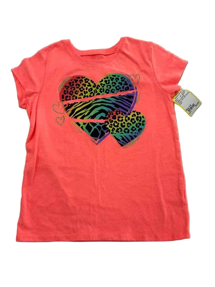 Children's Place (D) Orange Youth Size 7-8 Girl's SSTop