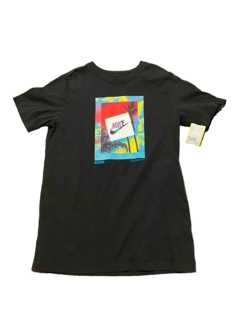Nike (B) Black Youth Size Large Boy's AthleticTopSS