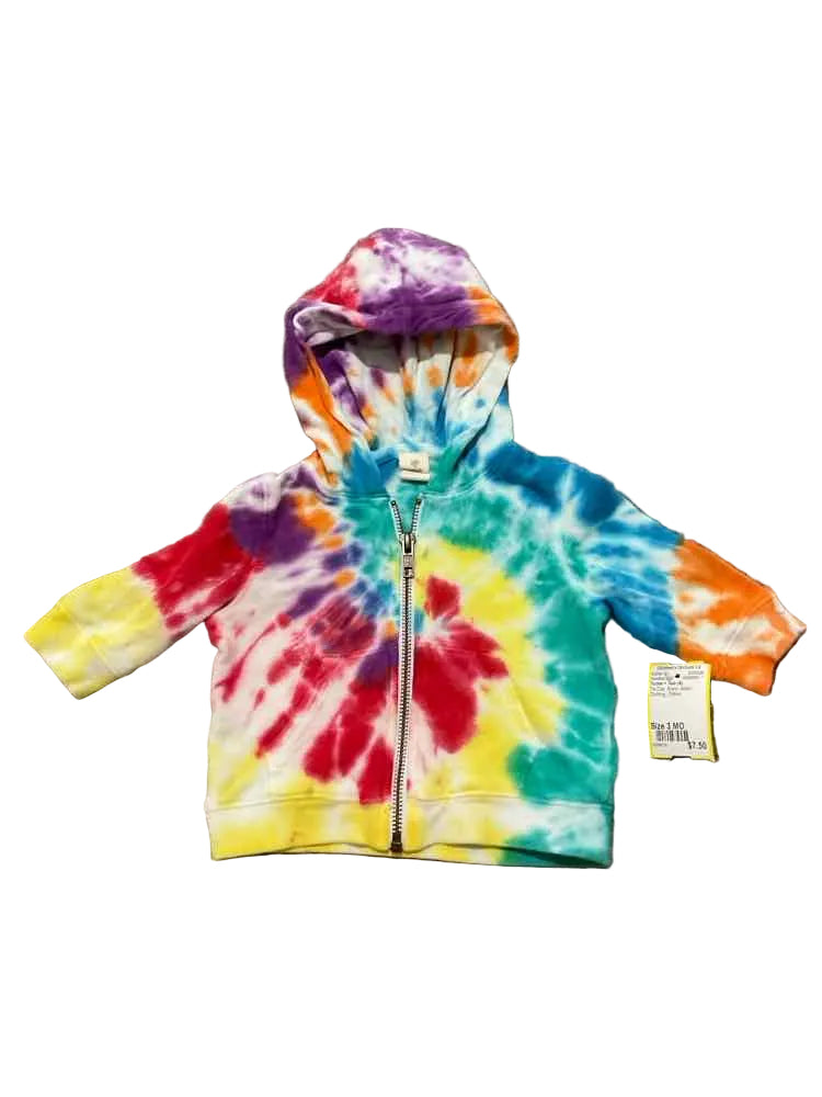 Tucker + Tate (A) Tie Dye Infant Size 3 MO Boy's SweaterLight