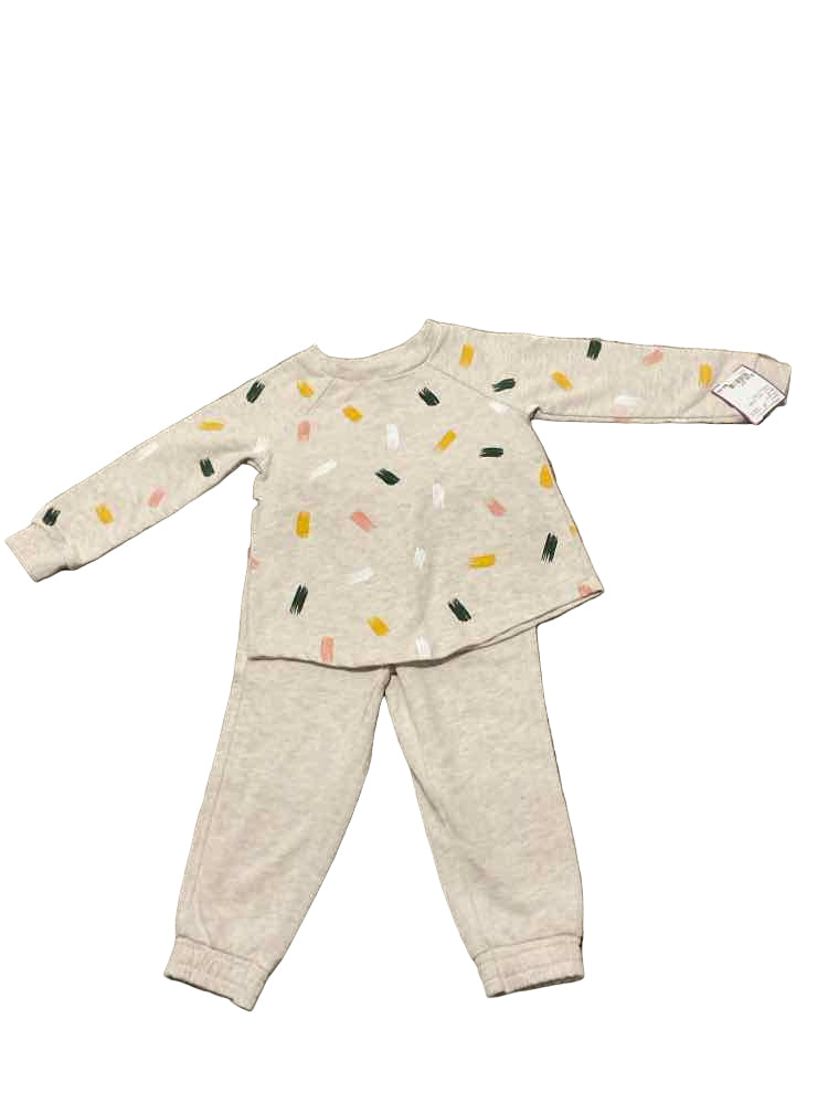Dip (E) Cream Toddler Size 2T Girl's 2PCCasual