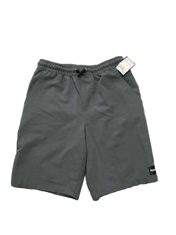 Hurley (C) Gray Youth Size Medium Boy's ShortBasic