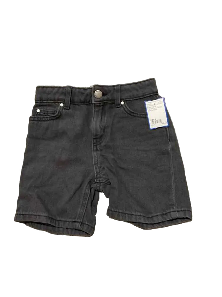 Cotton Kids (B) Charcoal Toddler Size 4 Boy's ShortDenim