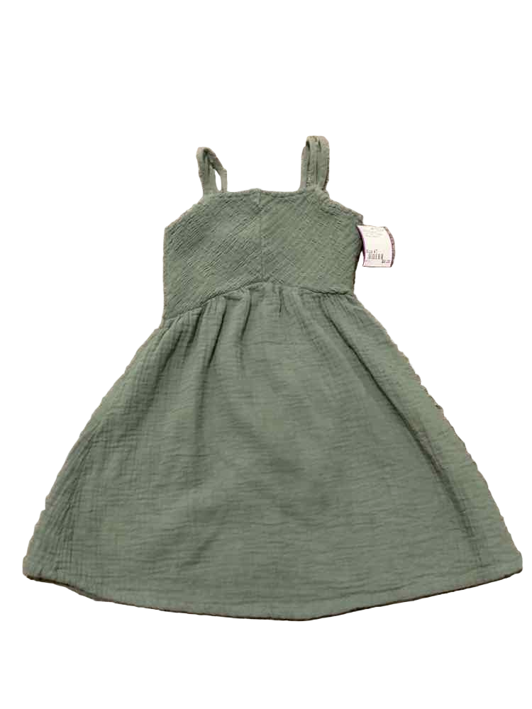 OshKosh BGosh Green Toddler Size 4T Girl's CasualDress