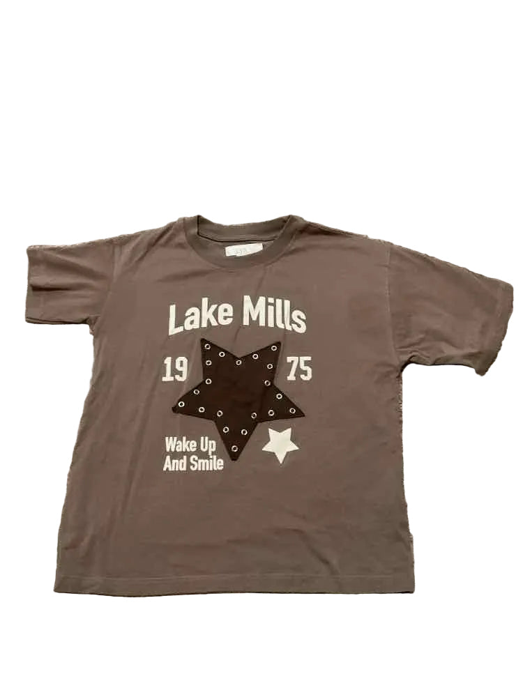 Zara (B) Brown Youth Size 12 Girl's SSTop
