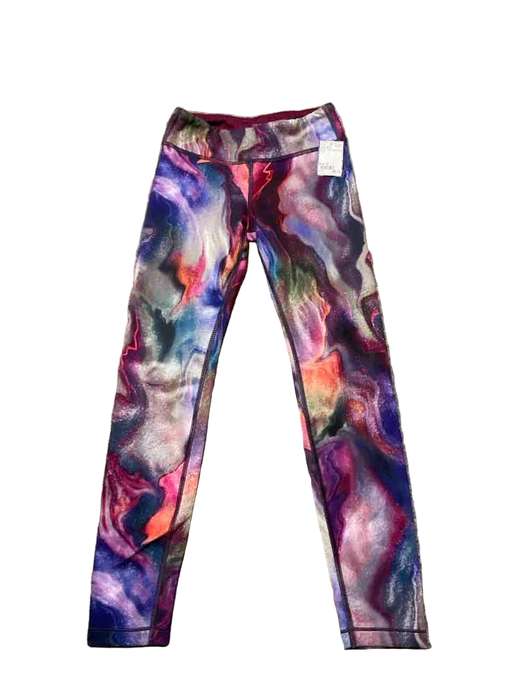 Athleta Girl (B) Tie Dye Youth Size 12 Girl's AthleticLeggings