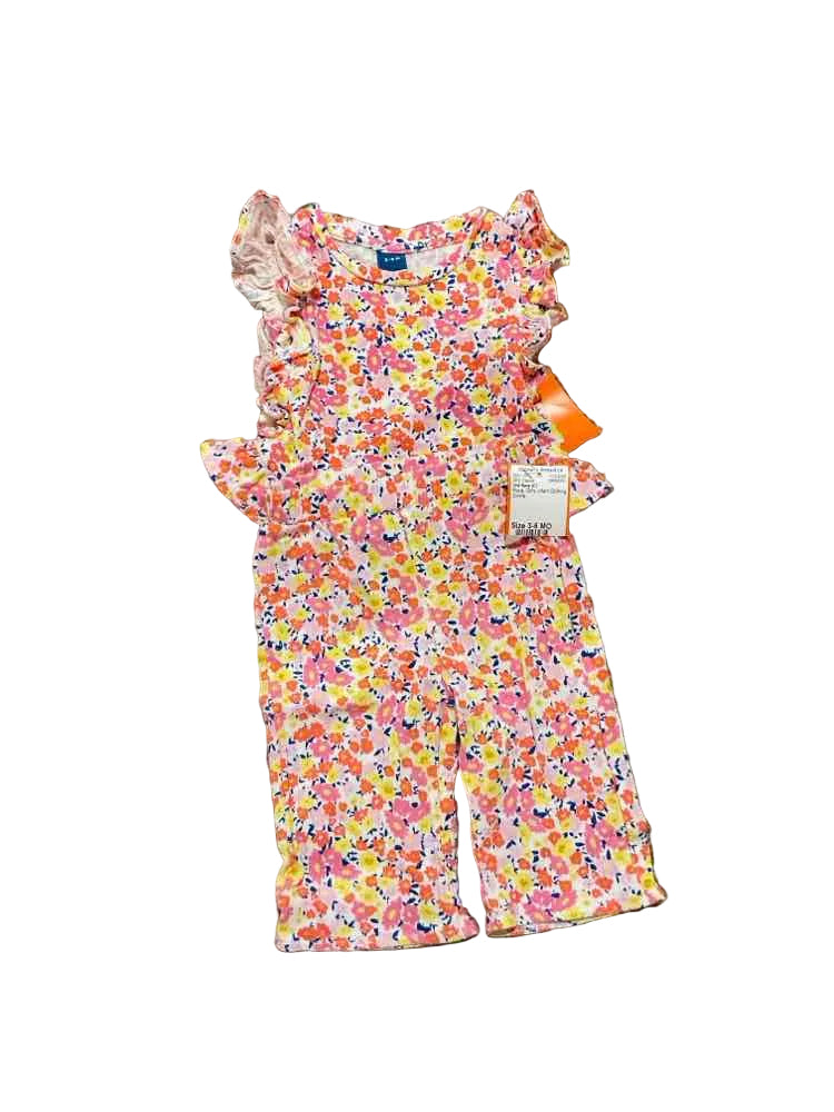 Old Navy (C) Floral Infant Size 3-6 MO Girl's 2PC Casual