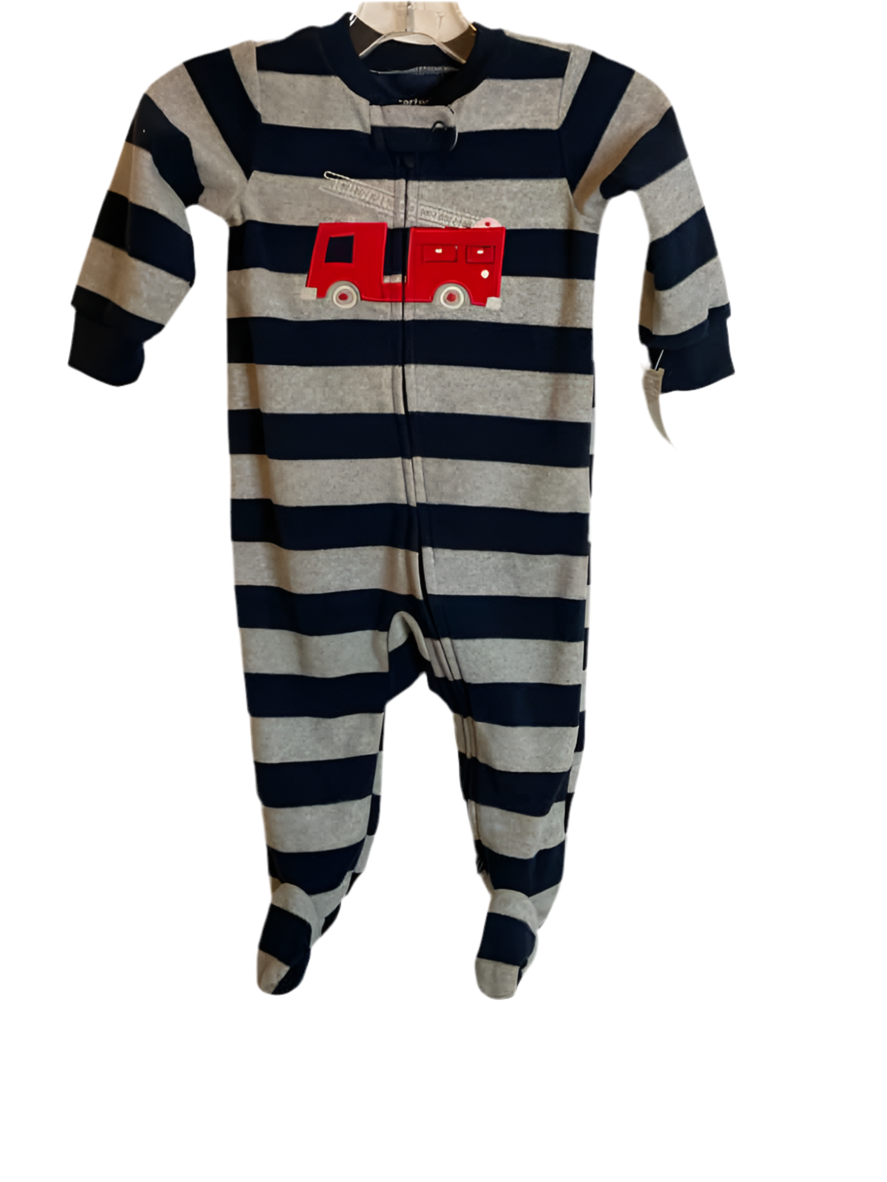 Carters (C) Red Blue Infant Size 6 MO 1PCSleepwear