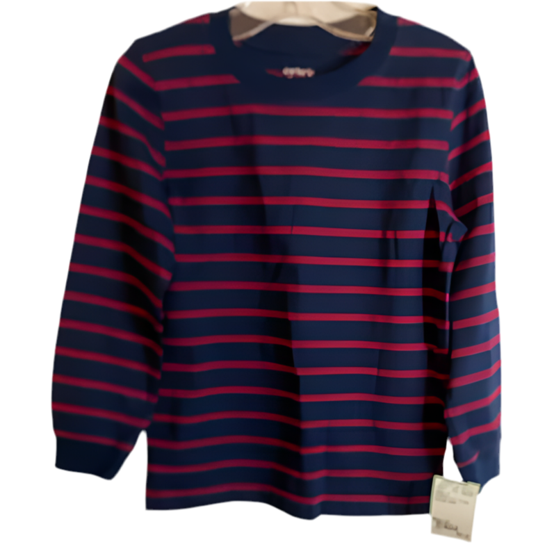 Carters (C) Red Blue Toddler Size 5T LSTop