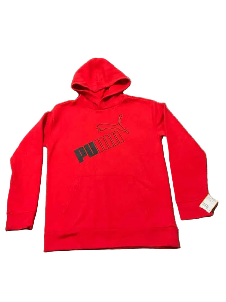 Puma (B) Red Black Youth Size Large Boy's AthleticSweatshirt