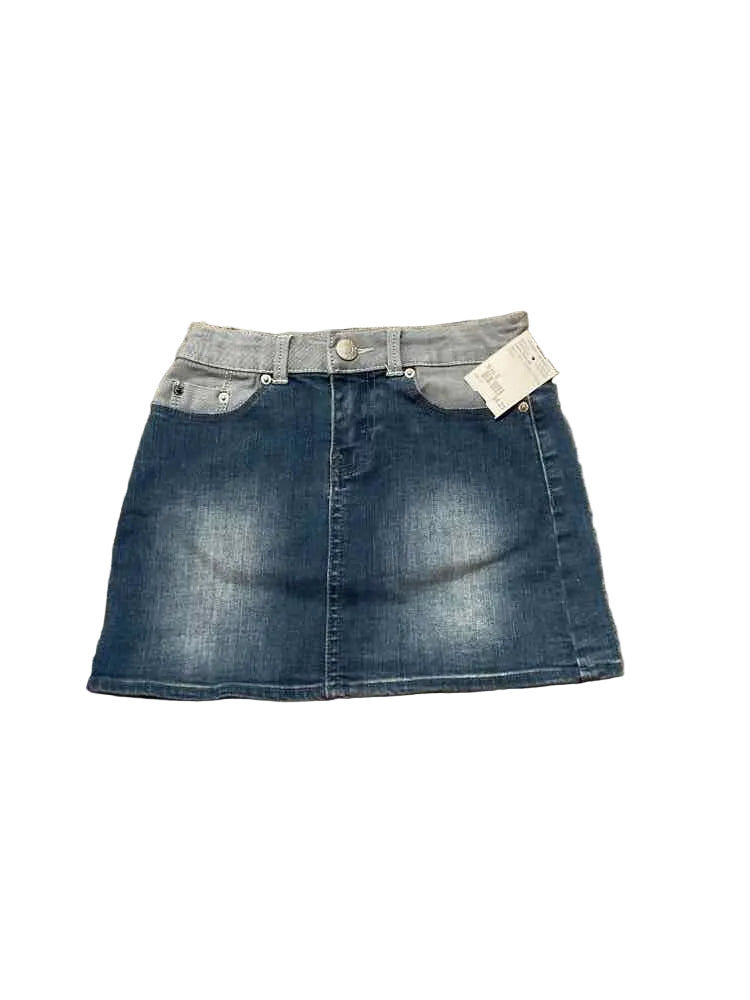 Calvin Klein (B) Blue Youth Size 5 Girl's SkirtCasual