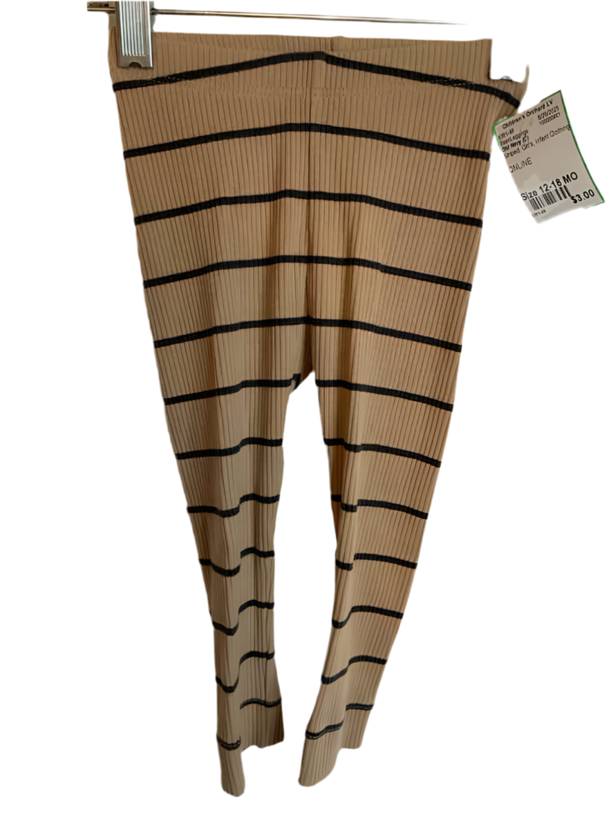Old Navy (C) Striped Infant Size 12-18 MO BasicLeggings