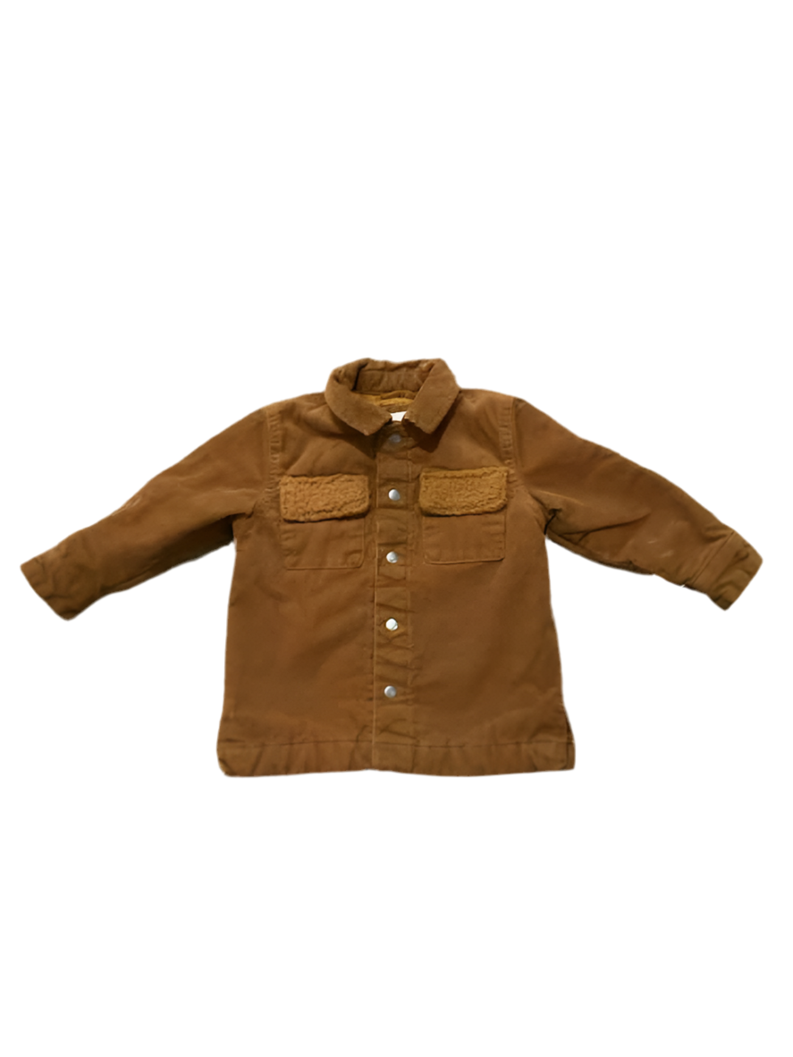 Cat and Jack (D) Brown Infant Size 18 MO Boy's Jacket Heavy