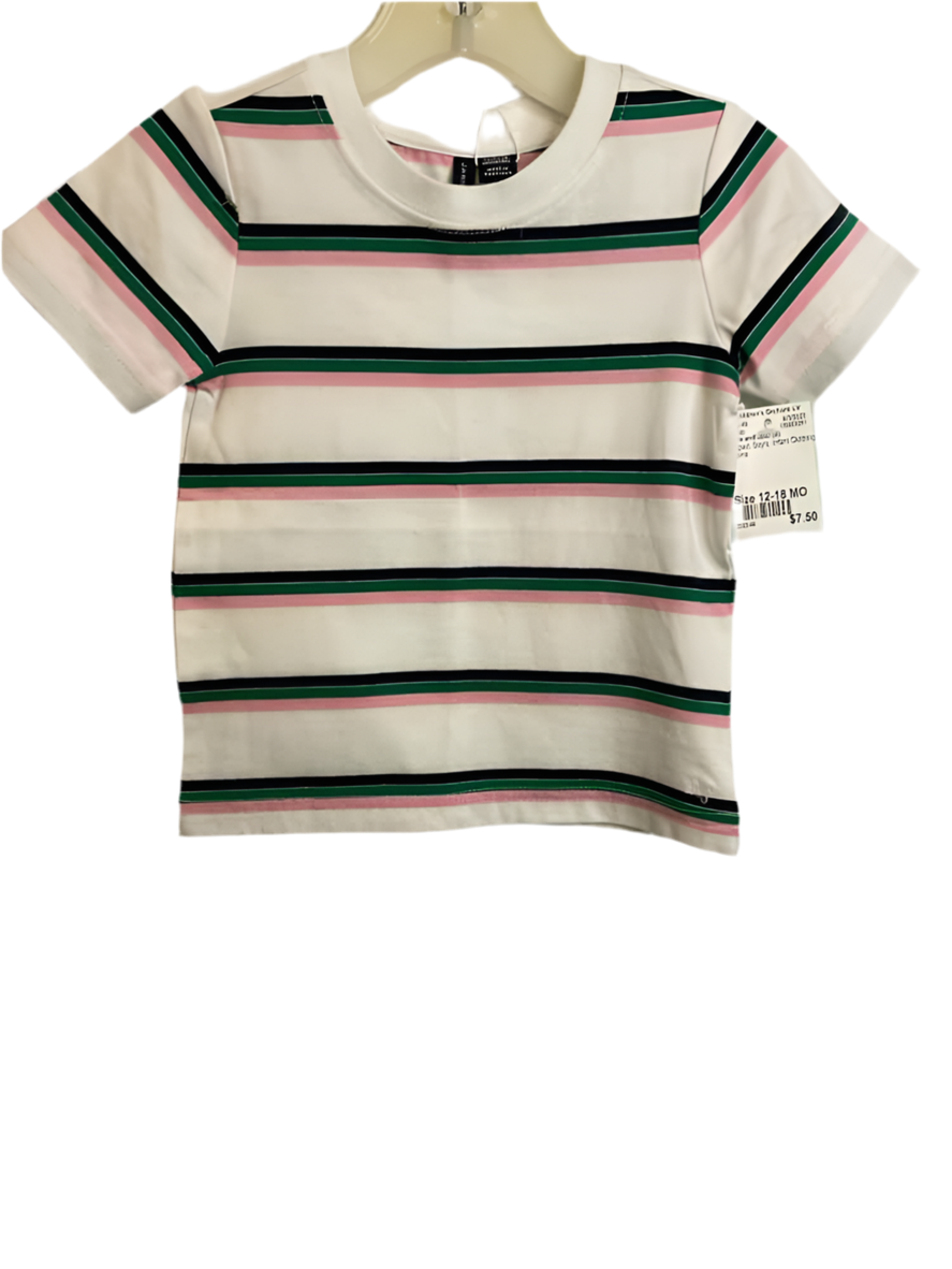 Janie and Jack (A) Striped Infant Size 12-18 MO SSTop