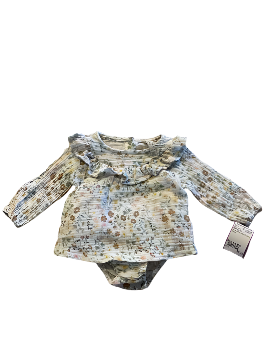 Chick Pea (B) Floral Infant Size 3-6 MO Girl's 2PC Casual