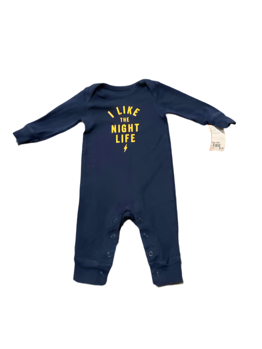 Carters (C) Blue Yellow Infant Size 3 MO Boy's 1PC Casual