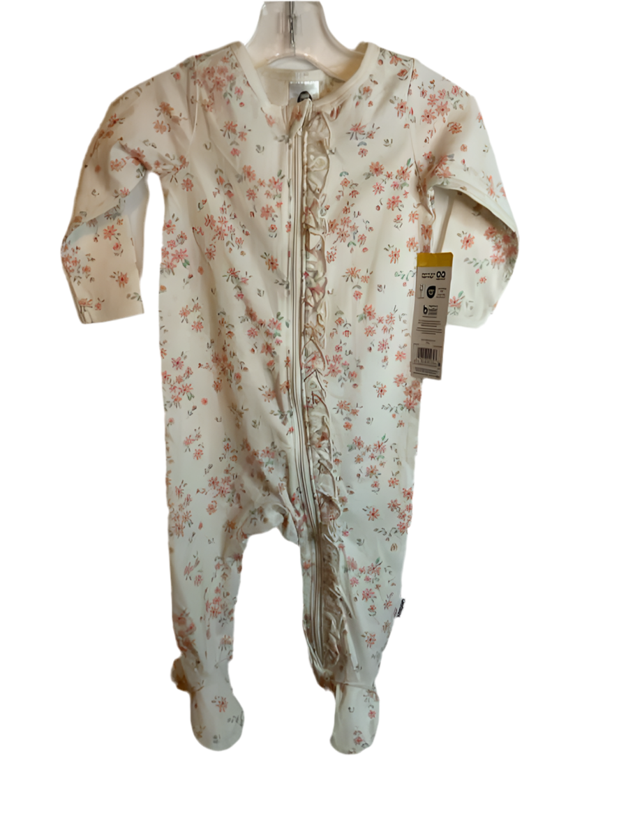 Gerber (D) Floral Infant Size 3-6 MO 1PCSleepwear