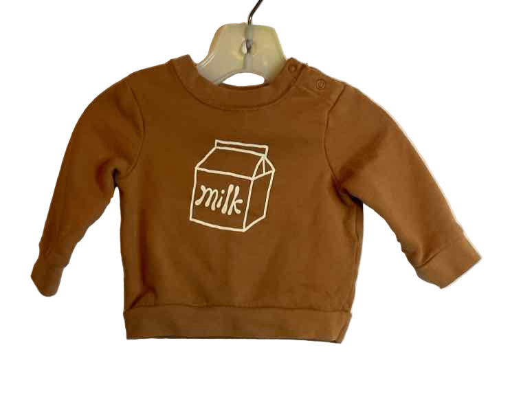Cat and Jack (D) Brown Infant Size 3-6 MO Sweatshirt
