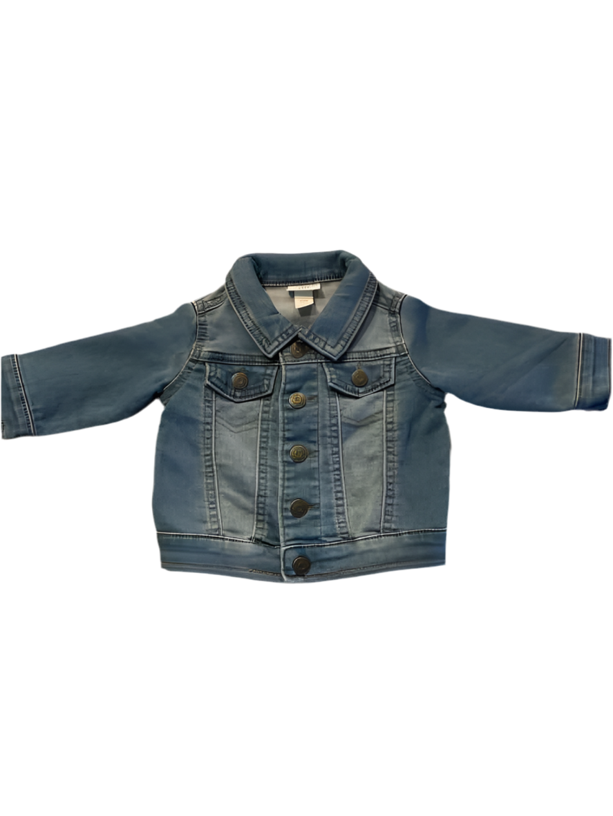 Cat and Jack (D) Blue Infant Size 3-6 MO Girl's Jacket Denim