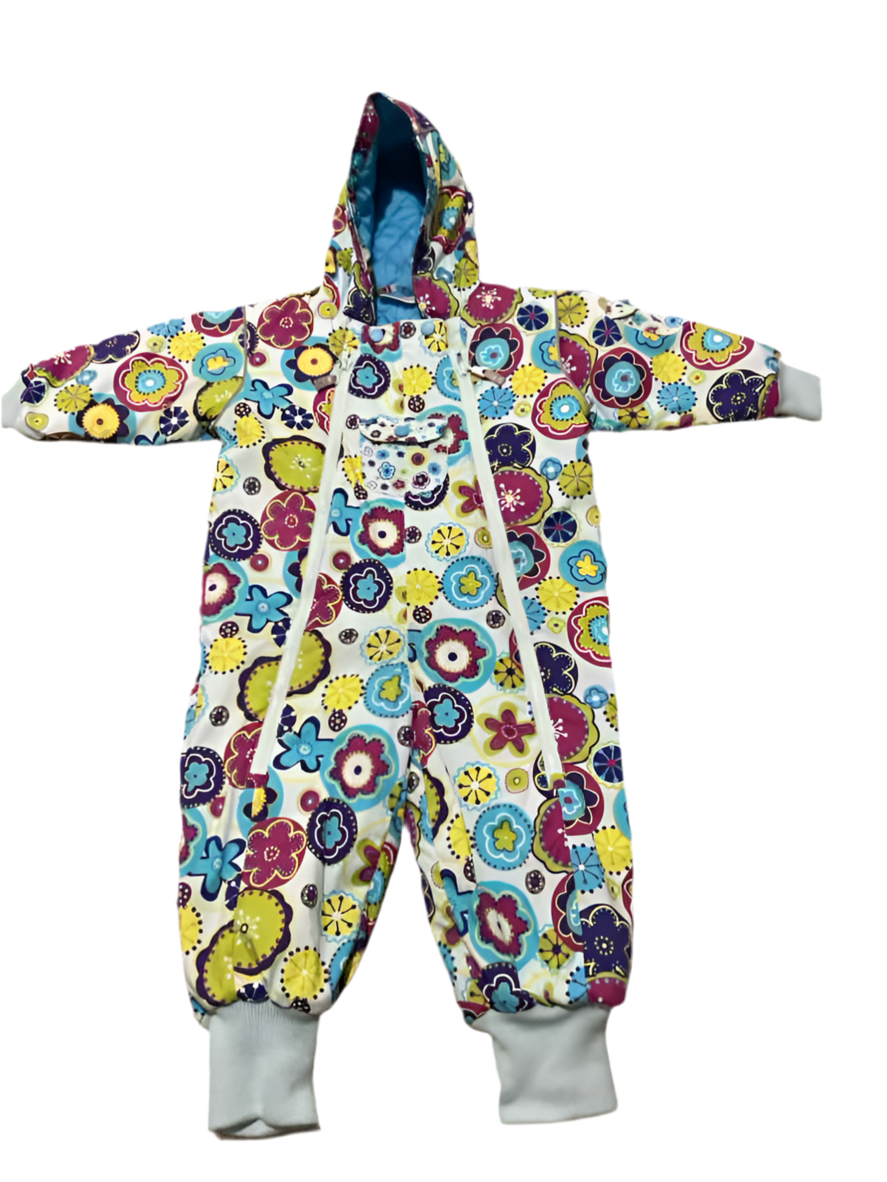 Hanna Andersson (A) Floral Toddler Size 2T Girl's 1PC Snowsuit