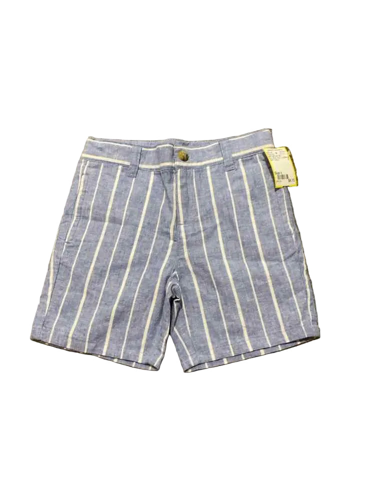 Janie and Jack (A) blue white Toddler Size 4 Boy's ShortChino