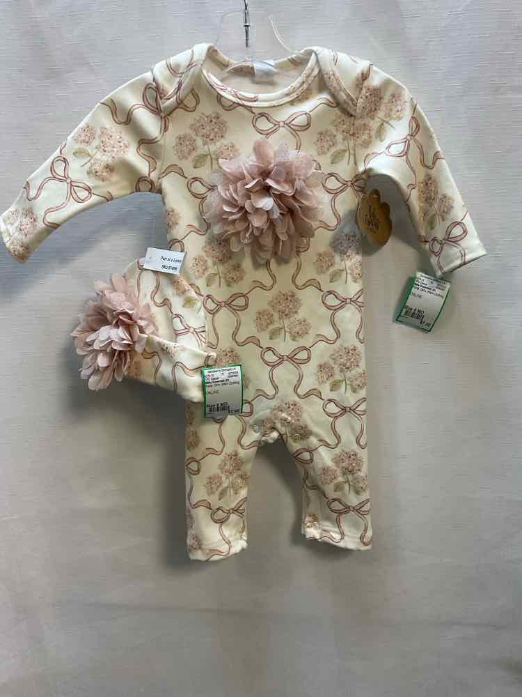 Nicole Miller (A) Brown Black Infant Size 3-6 MO 3PC Casual