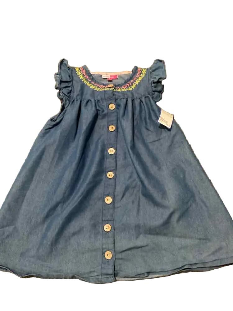 Penelope Mack (C) Blue Toddler Size 5 Girl's CasualDress