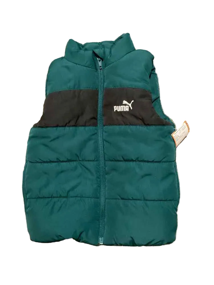 Puma (B) Green Toddler Size 3T Boy's TopVest