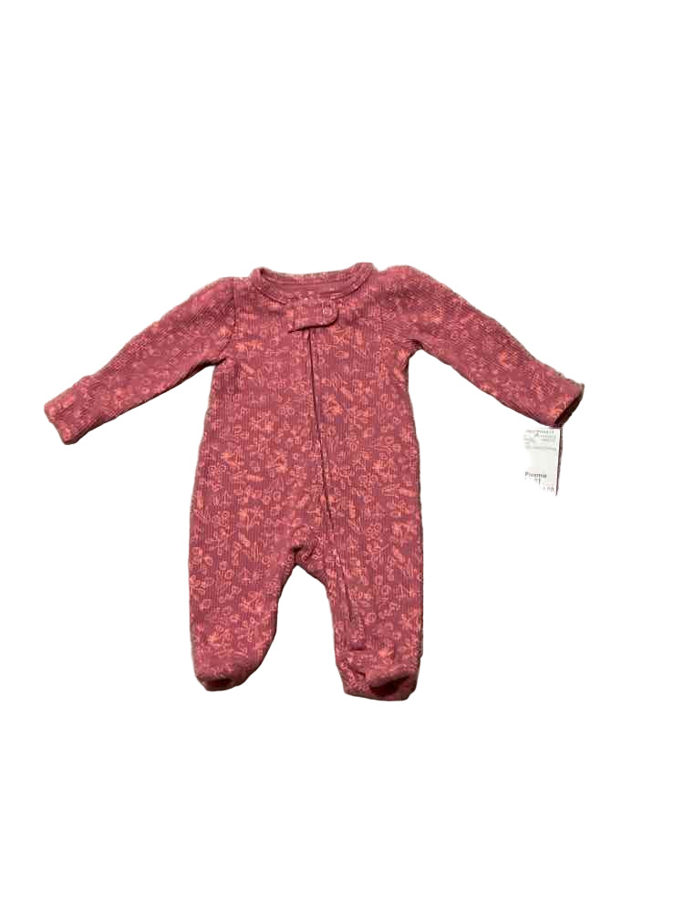 Carters (C) Floral Infant Size Preemie Girl's 1PCSleepwear
