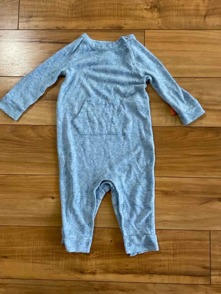 Baby Gap (B) White Blue Infant Size 6-12 MO Boy's 1PC Casual