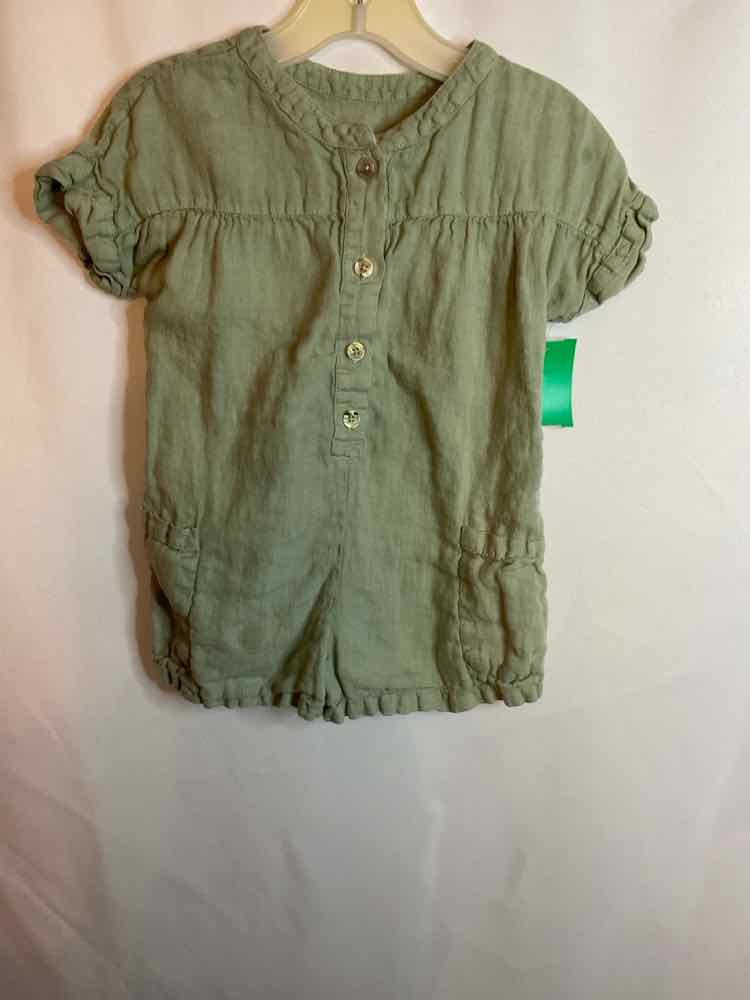 Zara (B) Green Infant Size 18-24 MO 1PC Casual