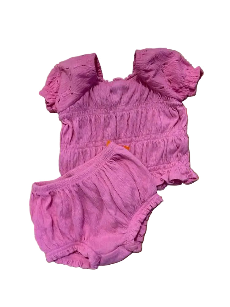 Old Navy (C) Pink Infant Size 3 MO Girl's 2PC Casual