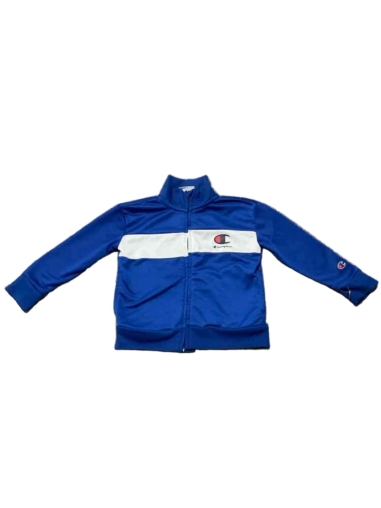 Champion (C) White Blue Toddler Size 2T Boy's AthleticSweatshirt