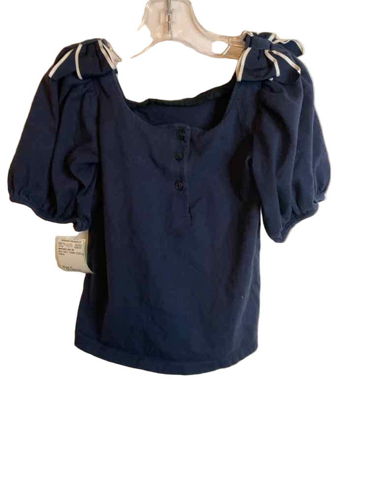 Janie and Jack (A) Blue Toddler Size 4 LSTop