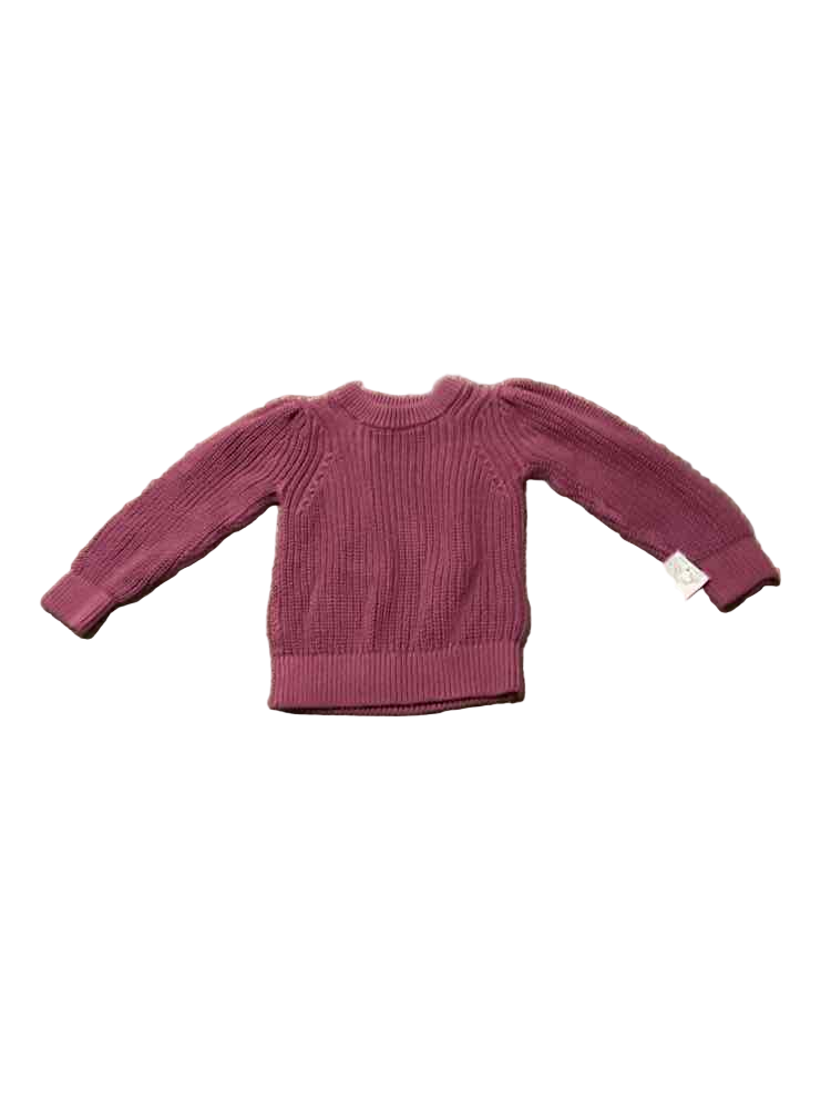Baby Gap (B) Mauve Toddler Size 2 Girl's SweaterHeavy
