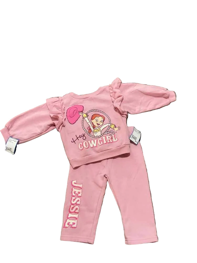 Disney (B) Pink Infant Size 12 MO Girl's 2PC Casual