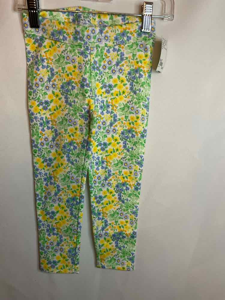 Janie and Jack (A) Floral Toddler Size 3T BasicLeggings