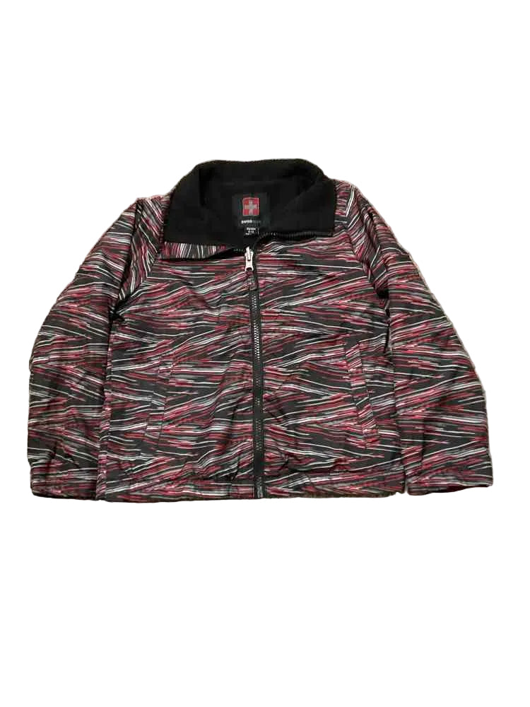 Swiss Tech (E) Red Black Toddler Size 4-5 Boy's Jacket Light