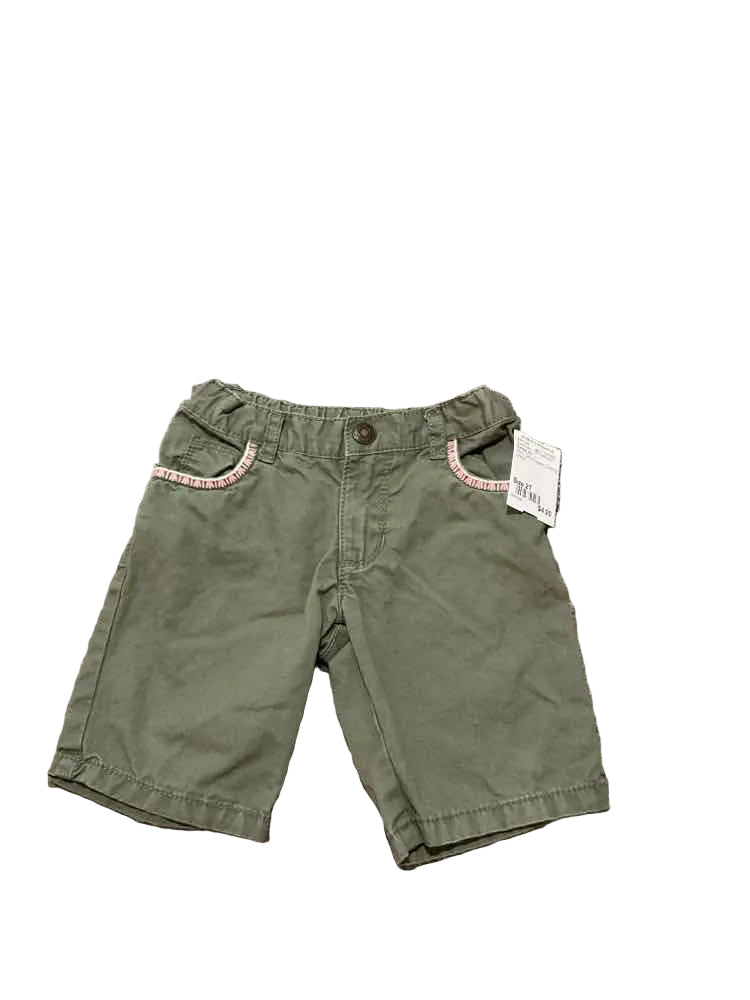 Carters (C) Olive Toddler Size 2T Girl's ShortChino