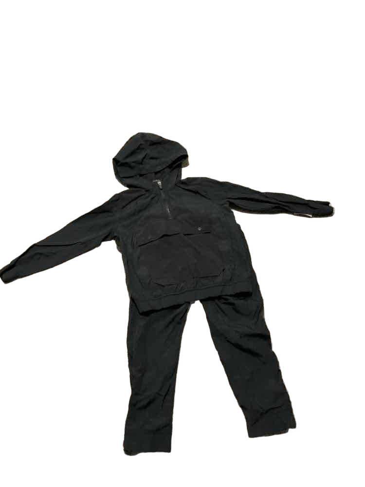 Athletics Works (D) Black Youth Size 6-7 Boy's 2PCAthleticPantSuit