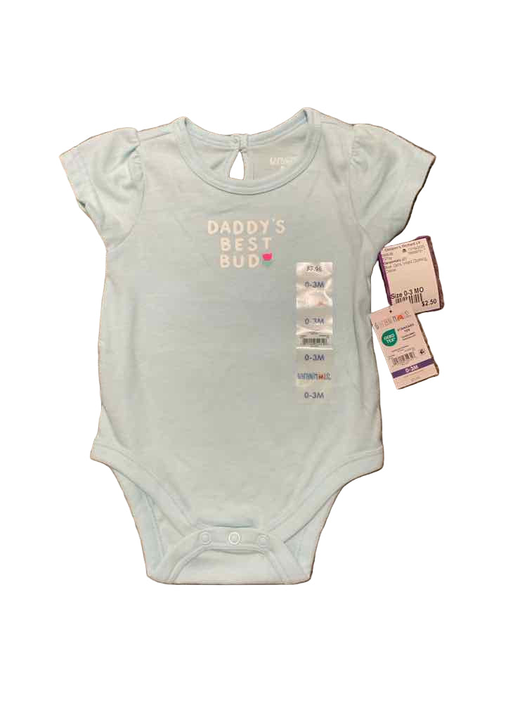 Garanimals (E) Blue Infant Size 0-3 MO Girl's SSTop
