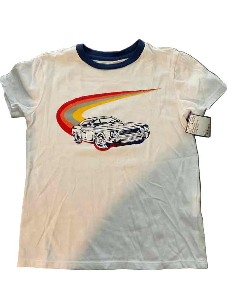 Epic Threads (D) White Blue Youth Size 7 Boy's SSTop