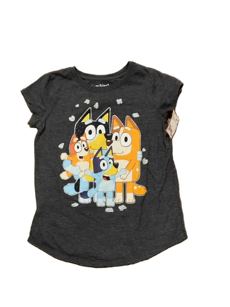Jumping Beans (D) Charcoal Youth Size 7 Girl's SSTop
