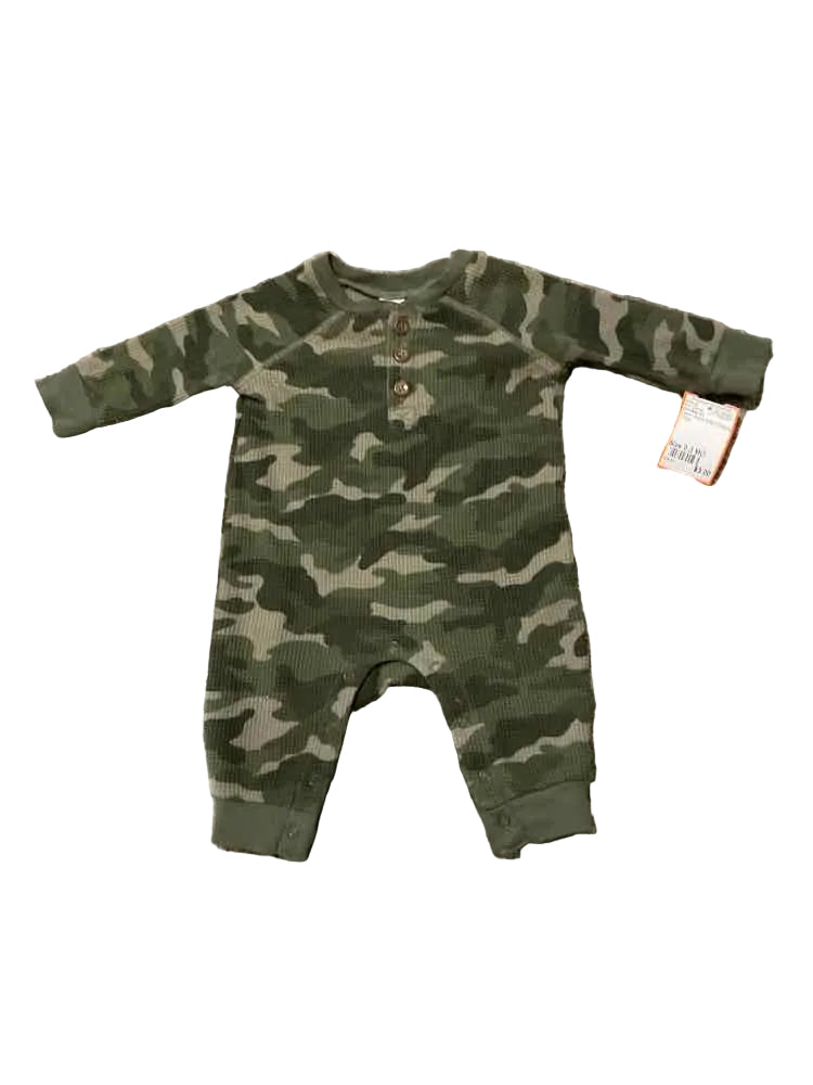 Old Navy (C) Camo Infant Size 0-3 MO Boy's 1PC Casual