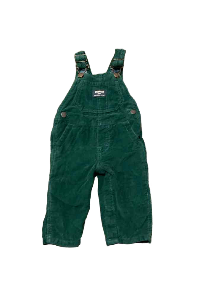 OshKosh BGosh Hunter Green Infant Size 6 MO Boy's Overall Pant
