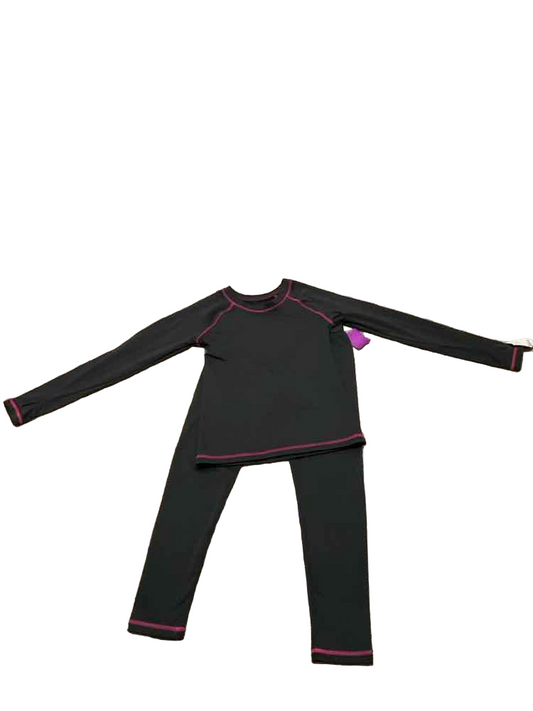 All in Motion (D) Black Pink Youth Size 8 Girl's 2PCCasual
