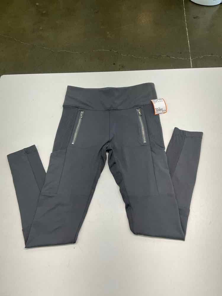 Justice (D) Gray Youth Size 12 Girl's AthleticLeggings